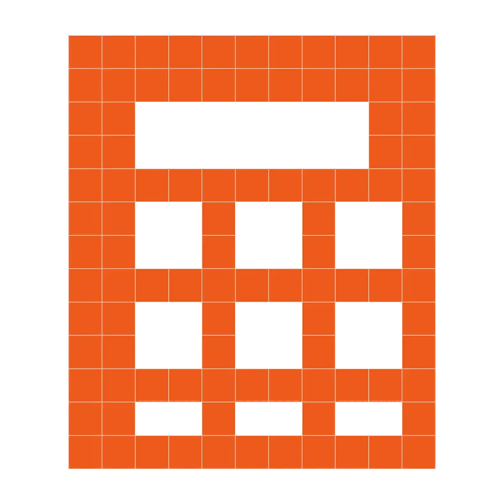 Pixel-art quote document representing custom quoting
